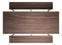 Ver imagem 2 de Conjunto Mesa Refeitório 10 Lugares com Banco Separado Escolar Empresa Copa