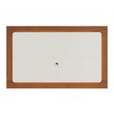 Ver imagem 1 de Painel para Tv até 65 Polegadas Off White e Freijó 180cm