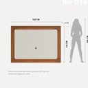 Ver imagem 5 de Painel para Tv até 65 Polegadas Off White e Freijó 180cm