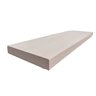 Kit 2 Prateleiras 100% MDF cor SNOW 30x10x1,5cm + Suporte de instalação - 4