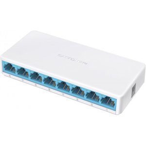 Switch De Mesa Mercusys 8 Portas Rj45 De 10/100mbps Ms108