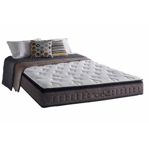Colchão Casal Molas Ensacadas Masterpocket Cripton Visco Gel Pillow Top (138x188x32) - D Angelis
