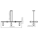 Ver imagem 2 de Pendente Lustre Luminária Soquete E27