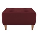 Ver imagem 7 de Puff Decorativo para Sala Piva 62x52 Cm E432 Vermelho Milani Store