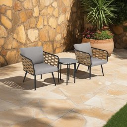 Conjunto para Área Externa Sunny com 2 Cadeiras, 1 Mesa - 2