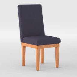 Cadeira de Jantar Reforçada Estofada - Balaqui Decor Cor:Cinza - 1