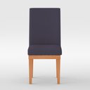 Ver imagem 3 de Cadeira de Jantar Reforçada Estofada - Balaqui Decor Cor:Cinza