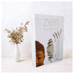Caixa Livro Decorativa Porta Objetos Buda Zen 18x25x5cm - 2