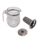 Ver imagem 5 de Jarra Com Infusor Com Tampa Inox Chaleira Chá Vidro 500ml
