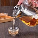 Ver imagem 1 de Jarra Com Infusor Com Tampa Inox Chaleira Chá Vidro 500ml
