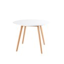 Ver imagem 4 de Kit Mesa Leda 90cm Comapcta & 4 Cadeiras Ergonômicas Design Moderno