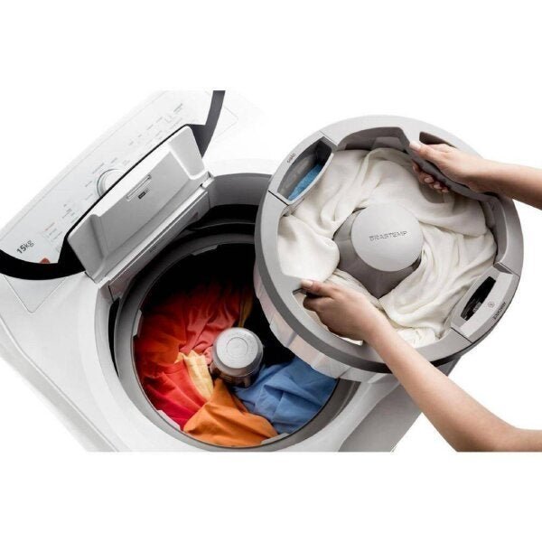 Máquina de Lavar Roupas Brastemp Automática 15kg Double Wash 220V - 2