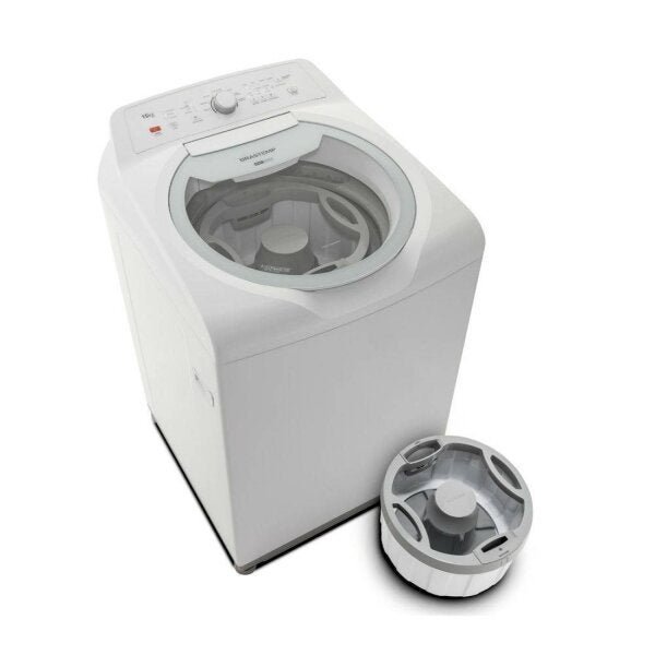 Máquina de Lavar Roupas Brastemp Automática 15kg Double Wash 220V - 13