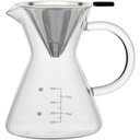 Ver imagem 1 de Kanne Cafeteira com Filtro 16x16x12cm 500ml Borosilicato Transp