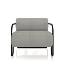 Ver imagem 7 de Kit 2 Poltronas Decorativas Sala de Estar Polatsk Base Industrial de Ferro Bouclê Cinza G33 - Gran B