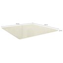 Ver imagem 2 de Tampo Mesa Sala de Jantar Vidro Madeirado C/ Vidro Ta65 Quadrado 135x135cm Freijó/bronze -