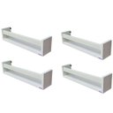 Ver imagem 2 de Porta livros revisteiro kit 4 peça