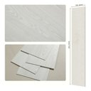 Ver imagem 2 de Piso Vinilico Autocolante Régua Madeira Caixa 3m2 - Madeira Branca Off White - Imitação Madeira