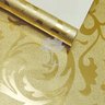 Papel de Parede Arabesco Dourado com Fio Laminado - 9,5 Metros - 1