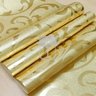 Papel de Parede Arabesco Dourado com Fio Laminado - 9,5 Metros - 5