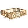 Cama Montessoriana Queen:nogueira - 2