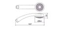 Ver imagem 2 de 4995 C16 Ducha Manual C/ Desviador Lorenstorm