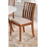Conjunto com 2 Cadeiras Juno Castanho Claro Castanho/Claro Tec-603b - 2