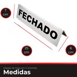 Display de Mesa em V Fechado 5 Un - 3