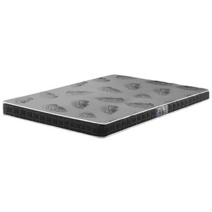 Colchão Casal Espuma D20 Querubin 138x188x12 Dupla Face Liso Preto
