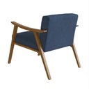 Ver imagem 6 de Kit 2 Poltronas Decorativas Madeira Maciça Jequitibá Assento com Persintas Elásticas Ravena