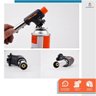 Kit Maçarico Portátil Regulável com 4 Refis de Gás Cartucho Butano Ideal para Cozinha Confeitaria Go - 7