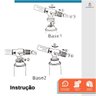 Kit Maçarico Portátil Regulável com 4 Refis de Gás Cartucho Butano Ideal para Cozinha Confeitaria Go - 8