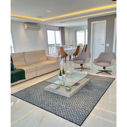 Tapete Carpete Sala Quarto 1,00X1,50 Paquet Tacos Cinza - 2