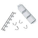 Ver imagem 5 de Sapateira 2 Portas 3 Gavetas com Espelho e Organizador de Armário Lila Espresso Móveis