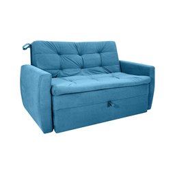 Sofá Cama Meg 2 Lugares Veludo Matrix - 1