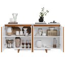 Ver imagem 2 de Buffet 4 Portas Flow Sense:branco