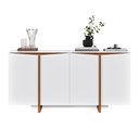 Ver imagem 1 de Buffet 4 Portas Flow Sense:branco