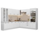 Ver imagem 3 de Armário de Cozinha Completa 549cm Branco Agata Madesa 01