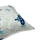 Ver imagem 2 de Kit C/ 2 Portas Travesseiros Matelado - 70cm X 50cm - Cor: Submarino Azul Claro - Segunda Casa