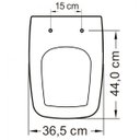 Ver imagem 4 de Assento em Resina Termofixa para Louça Boss Soft Close Tupan Branco