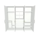 Ver imagem 2 de Guarda-Roupa Casal 6 Portas 4 Gavetas Caribe Móveis Rimo