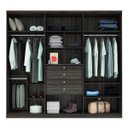 Ver imagem 2 de Guarda-Roupa Casal 6 Portas 4 Gavetas Caribe Móveis Rimo