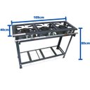 Ver imagem 6 de Fogão Industrial 3 Bocas Baixa Pressão P5 3QD MetalFour