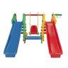 Escorregador Duplo c/ Balanço - Alpha Brinquedos - 1