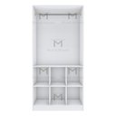 Ver imagem 6 de MÓDULO CLOSET COLMEIA CABIDEIRO M146.2021.B (CASA, LOJA) MUNDI MOVEIS