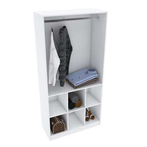 MÓDULO CLOSET COLMEIA CABIDEIRO M146.2021.B (CASA, LOJA) MUNDI MOVEIS