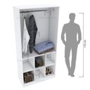 Ver imagem 3 de MÓDULO CLOSET COLMEIA CABIDEIRO M146.2021.B (CASA, LOJA) MUNDI MOVEIS