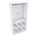Ver imagem 5 de MÓDULO CLOSET COLMEIA CABIDEIRO M146.2021.B (CASA, LOJA) MUNDI MOVEIS