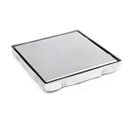 Ver imagem 1 de Ralo Oculto 15x15 Inox Invisivel Banheiro Lavabo Anti Odor Cozinha Lavanderia Varanda Discreto Segur
