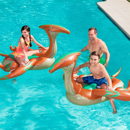Boia Gigante Dinossauro Inflável Piscina 1.35m x 1.98m - 4
